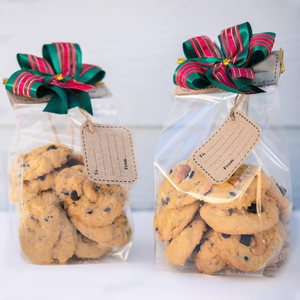 Bolsa de regalo de plástico transparente para fiesta de palomitas de maíz, regalos para galletas, dulces, para embalaje de panadería - Product Image 1