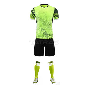 Dernier design de maillot de football pour hommes, manches courtes, imprimé, séchage rapide, respirant, 100% polyester, personnalisable, toutes saisons - Product Image 2
