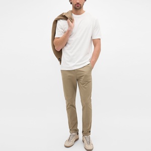 T-shirt da Uomo 100% Cotone 230g <span class=keywords><strong>di</strong></span> Alta Qualità, Oversize con Spalle Cadenti, Taglie Forti, Stampa Casual e Vestibilità Ampia - Product Image 4