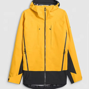 Chaqueta de Esquí Amarilla de Diseño Personalizado 2026, Chaqueta de Esquí Impermeable para Hombre, Abrigo de Nieve Cortavientos, Transpirable para Snowboard - Product Image 1