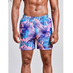 Pantalones cortos de malla de Fitness de doble capa para hombre con estampado de logotipo de buena calidad, tabla atlética sólida para pantalones cortos de sublimación para correr informales - Product Image 6