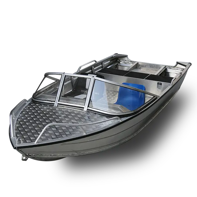 Barcos de pesca de alumínio soldado, melhor preço acessível