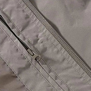 2026 Clothing Manufacturers Custom Windbreaker Stand Polyester/Cotton Washed Vintage <b>Thick</b> Windproof Climbing <b>Jacket</b> Bamboo - Product Image 5