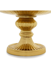 ชามโลหะตกแต่งพร้อมขาตั้งของตกแต่งบ้านที่หรูหรา - Product Image 2