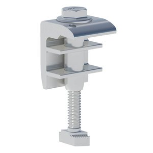 ระบบติดตั้งแผงโซลาร์เซลล์ IronRidge End Clamp Mill 30-40 มม. รุ่น UFO-END-01-A1 - Product Image 1
