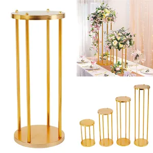 ขาตั้งฉากหลังดอกไม้โลหะแข็งแรงและประกอบง่ายสำหรับการจัดดอกไม้จากอินเดีย - Product Image 2