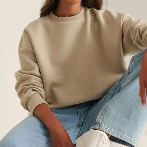 Sweat à capuche 100% coton personnalisable OEM pour femmes Sweat à capuche thermique brodé pour l'hiver Technique de teinture unie - Product Image 2