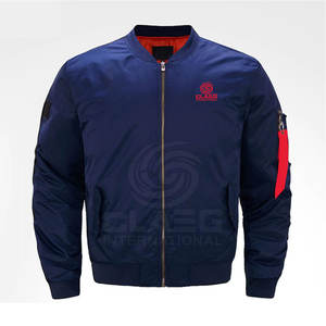 Blouson d'aviateur de dernière conception en polyester 100% fabriqué au Pakistan pour hommes blouson d'aviateur de vêtements d'extérieur de couleur différente - Product Image 1