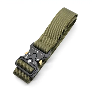 Venta al por mayor verde ceremonial cintura hebilla cinturón al aire libre cinturón y personalizado todo el diseño y color - Product Image 6