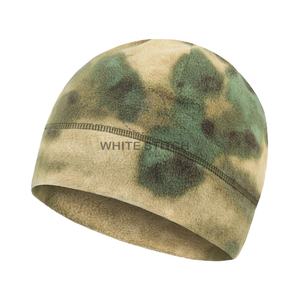 Autumn Winter Skull Cap Custom Logo Breathable Waterproof Unisex Polar Fleece Beanie <b>Hat</b> for Outdoor Activities Travel Hunting - Product Image 4