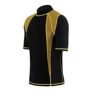 New Design Quick Dry Long MMA Rash Guard Compression <b>Swim</b> <b>Shirt</b> for <b>Men</b> Hot Sale Custom Print MMA Fight Wear - Product Image 3