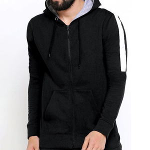 Survêtement unisexe XL à logo personnalisable confortable et respirant en coton à séchage rapide à rayures hiver grande taille hommes femmes - Product Image 5