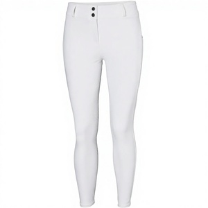 Pantalones de equitación White Horse Racing, corte ajustado, cómodos, impermeables, para deportes de invierno, pantalones de equitación islandeses nórdicos - Product Image 4