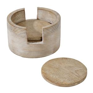 Posavasos de madera de mango hechos a mano al por mayor de fabricación con posavasos de cocina para vajilla y uso de mesa - Product Image 1