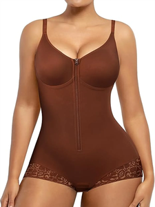 <span class=keywords><strong>Fajas</strong></span> Colombiana Shapewear : Gaine amincissante pour femme, sculpteur corporel, gaine colombienne, gaine intégrale avec soutien-gorge et fermeture éclair - Product Image 2