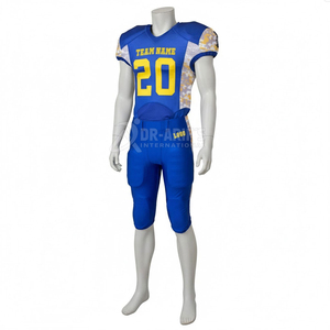 Competitive Level American <b>Football</b> Team Wear Uniform Moisture Wicking American <b>Football</b> Team Sports Uniform - Product Image 1
