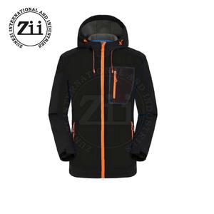 Veste Softshell à Capuche Imperméable et Coupe-Vent pour Hommes avec Logo Personnalisable en Gros, Vêtement en Toile Casual avec Design Personnel - Product Image 1