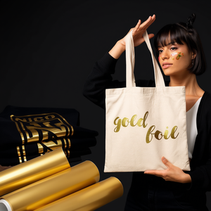 Pellicola DTF HighRes per Trasferimenti in Oro 10''x10'' - Carta e Film per Trasferimento - Product Image 2