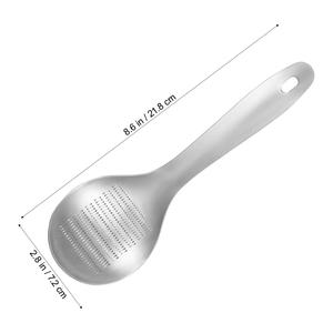 Broyeur d'ail cuillère en acier inoxydable Outils de cuisine ménagers multifonctions Broyeur de gingembre en acier inoxydable - Product Image 5