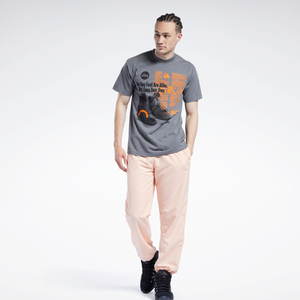 เสื้อยืดผ้าฝ้ายคอกลมสำหรับผู้ชายเสื้อยืดสุดเท่ - Product Image 2