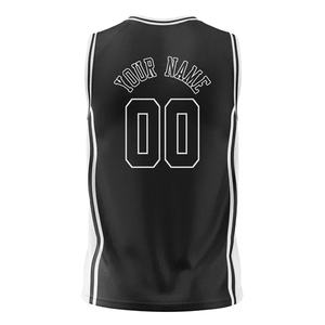 Venta al por mayor 100% tela de malla de poliéster personalizado sublimación impresión camisetas de baloncesto - Product Image 5