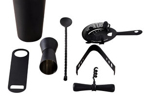 Barra agitadora de té BUBBLE, juego de coctelera manual de acero inoxidable, herramientas para hacer bebidas, mezcla de vino manual - Product Image 2