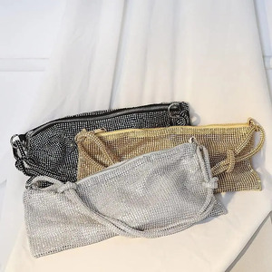 Sac à main hobo en cristal scintillant pour femmes pour les soirées - Couleurs assorties - Product Image 3