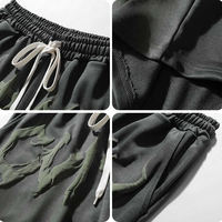 Short de sport Hip Hop pour hommes personnalisé Short de rue uni 2024 Street Trend Powder Puff Print Casual Outdoor Custom Made Shorts