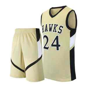 Uniformes de basket-ball respirants avec maillots sans manches shorts à séchage rapide pour les matchs de sport, les tournois et les camps d'entraînement - Product Image 1