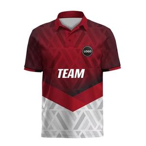 ชุดเสื้อเล่นคริกเก็ตสำหรับผู้ชายชุดเล่นคริกเก็ตผ้าโพลีเอสเตอร์ซับเหงื่อออกแบบได้ตามต้องการ - Product Image 3