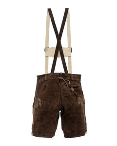 Oktoberfest Lederhosen for <b>Men</b> Traditional Authentic German Outfit Wild Brown Genuine <b>Leather</b> Authentic German Lederhosen <b>Men</b> - Product Image 6