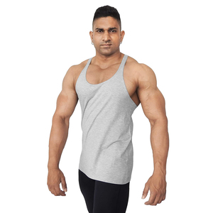 Wholesale Custom Label OEM Service Men's Casual <b>Racer</b> <b>Back</b> <b>Vest</b> Quick Dry Breathable Customized Material - Product Image 6