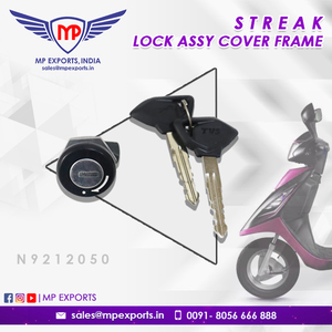 Cadre de couverture de serrure de qualité authentique pour TVS Streak, disponible à la vente au Pérou à un prix très abordable - Product Image 2