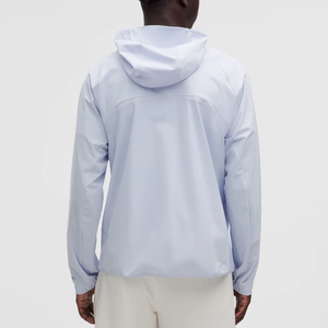 Best Quality <b>Canvas</b> Winter Windbreaker <b>Jacket</b> for Men's Full Sleeve Zipper up Hooded Collar Front Logo Outdoor Waterproof - Product Image 2