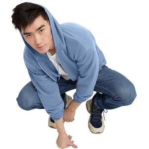 Sweat-shirts à capuche de mode en gros pour hommes, logo personnalisé OEM, sweat-shirts à capuche en coton streetwear, approvisionnement direct d'usine - Product Image 5