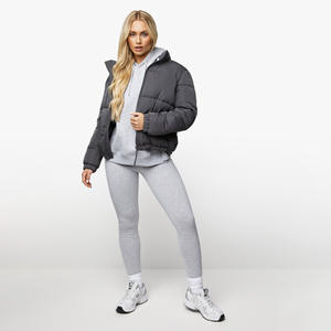 Chaquetas Acolchadas de Invierno para Mujer, Diseño Personalizado 2026, Servicio de Fabricante OEM, Tela Impresa Impermeable, Venta al Por Mayor - Product Image 6