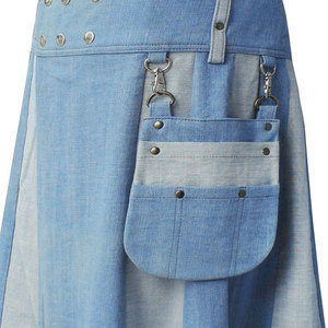 กilt ยูทิลิตี้ผ้ายีนส์สีฟ้าอ่อนแบบสก็อตสำหรับผู้ชาย ทำมือ ผลิตตามสั่ง ขายส่ง 2026 - Product Image 5