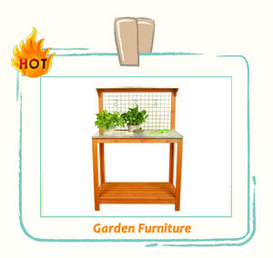 Couverture de banc de mise en <span class=keywords><strong>pot</strong></span> en <span class=keywords><strong>bois</strong></span>, bricolage de palette extérieure jardin plantation - Product Image 6