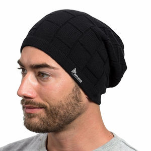 Bonnet en acrylique 100 % bicolore à revers, broderie 3D personnalisée, prix de gros, le plus vendu, garde au chaud - Product Image 4