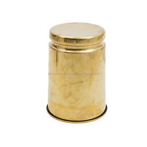 Mesa de centro con acento antiguo dorado con tapa martillada, taburete de hierro cruzado de Metal, mesa de centro lateral con acabado antiguo de latón - Product Image 5