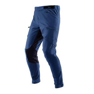 Pantalones MTB para hombre teñidos lisos personalizados de color único/pantalones MTB elásticos con diseño de cierre personalizado para hombre - Product Image 2