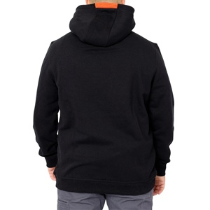 Sweat à capuche unisexe en polaire résistant à l'eau avec revêtement DWR, respirant, robuste, pour le travail, compatible avec les casques de sécurité - Product Image 2