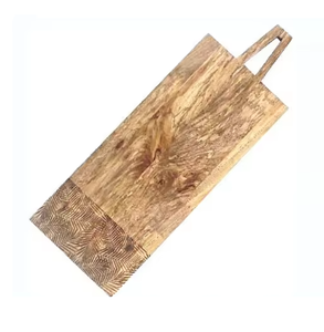 2025 planche à découper bicolore de haute qualité planche à découper ronde durable et élégante écologique pour les ustensiles de cuisine à la maison - Product Image 4