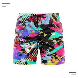 Shorts d'été pour hommes, short de bain déchiré de créateur, maillot de bain pour hommes, short de Muay Thai, pantalon de sport pour hommes, vêtements amusants - Product Image 6