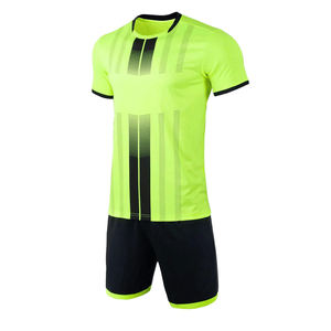 Conjunto de Uniforme de Fútbol Unisex para Adultos - Algodón/Poliéster Ligero de Secado Rápido, Transpirable y Ecológico, Camiseta y Pantalones Cortos, Sublimación Personalizada - Product Image 4