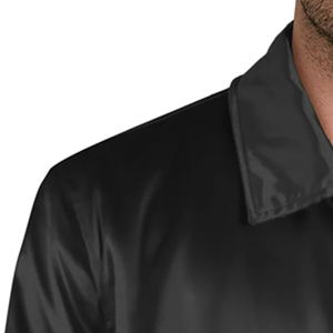 2025 nuevo estilo hombres satén chaqueta de invierno para hombres 2025 nuevo estilo prendas de vestir moda hombres Casual cremallera bombardero chaquetas - Product Image 5