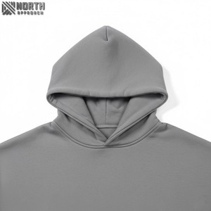 Sweats à capuche personnalisés unisexes 100% coton French Terry Fleece 360gsm Hoodie Vintage Heavyweight Oversized Blank Hoodie Men 450 gsm - Product Image 4