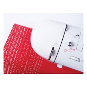Machine à coudre MECCANICHE Fashion Mate 3333 Blanc et Rouge 23 points - Product Image 4