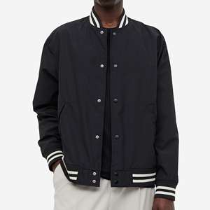 Vestes de baseball pour hommes avec logo personnalisé / Veste de baseball décontractée de haute qualité pour l'hiver et l'automne 2025, respirante - Product Image 1