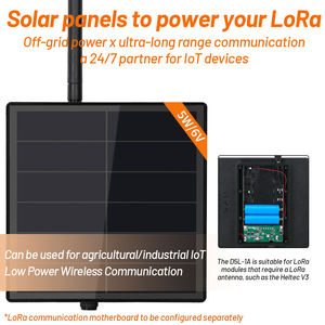Kit de Panel Solar de 5W BC con Controlador de Batería de Iones de Litio 18650 Integrado de 3.7v 5v 6v 9v 12v para Dispositivos IoT Mini Sistema Solar - Product Image 2